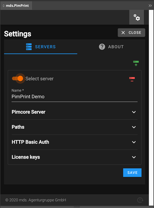 Plugin - Activate connection