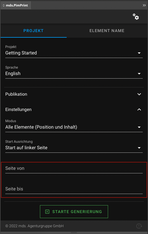 Plugin FactoryField Start alignment