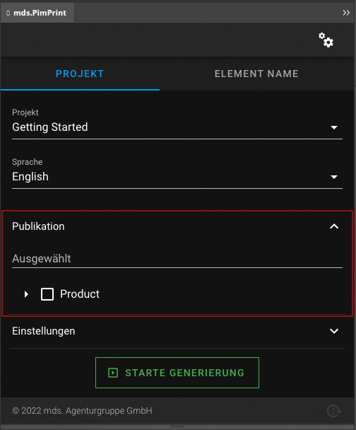 Plugin FactoryField Pulication