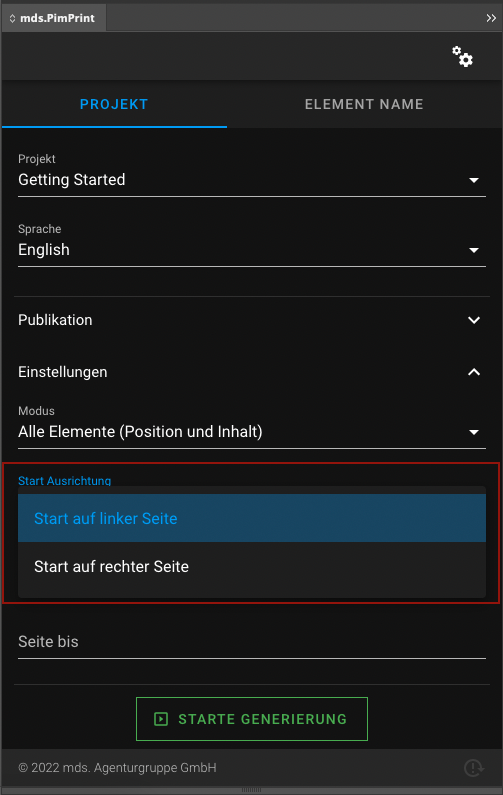 Plugin FactoryField Start alignment